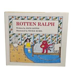 Rotten Ralph - The Feline Cat - Classic Story - Hardcover Book 1976